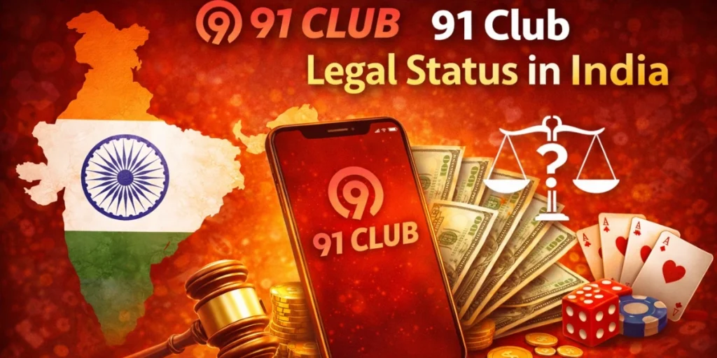 91 Club Legal Status in India
