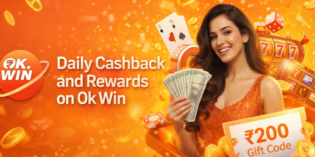 Daily Cashback and Rewards on Ok Win